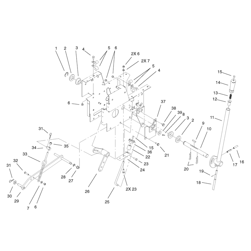 Manual Lift Assembly