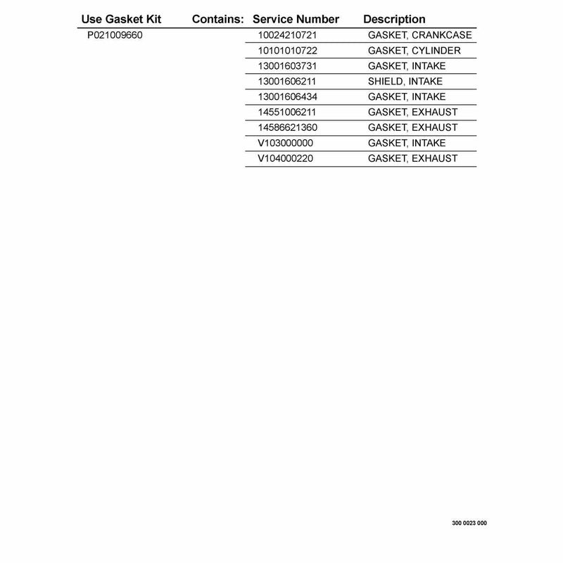 Gasket Kit