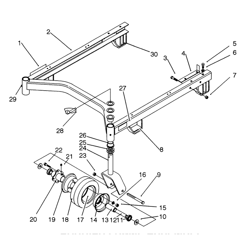 Carrier Frame Assembly