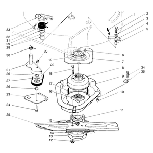 Blade Brake Clutch Assembly