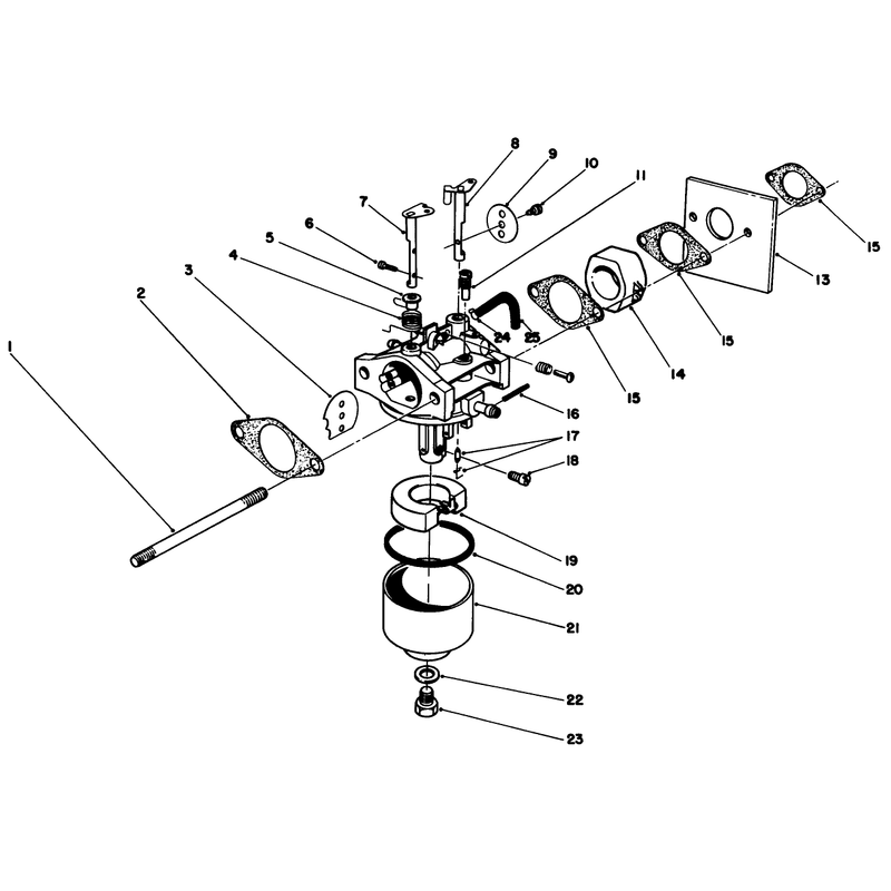 Carburetor Assembly (model No. 47pn2-6)