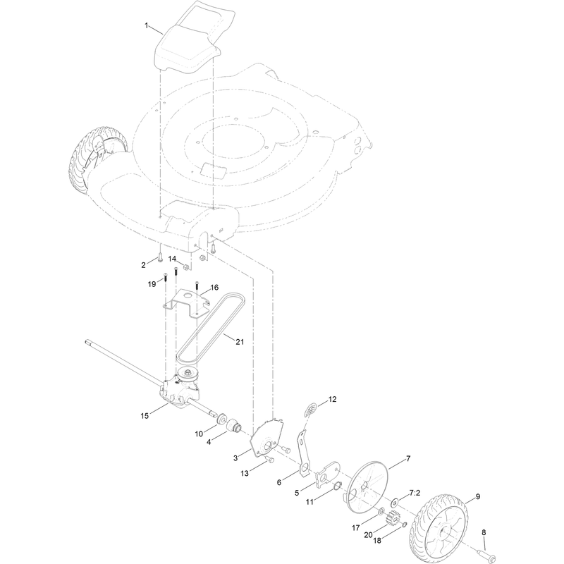Transmission and Front Wheel Drive Assembly