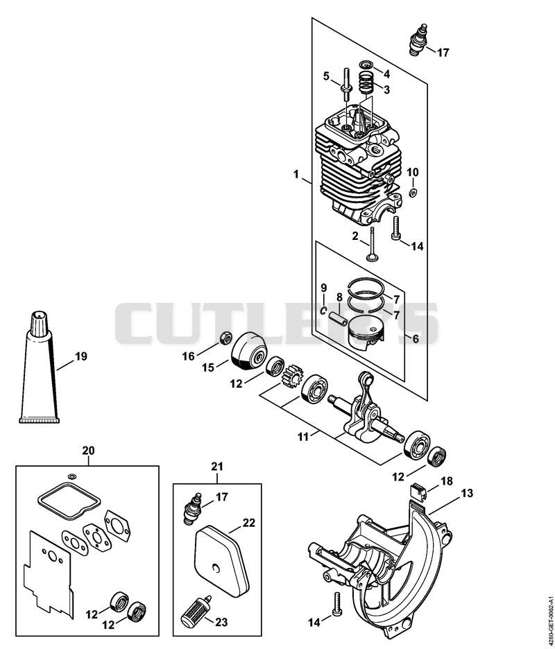 Cylinder, Engine pan