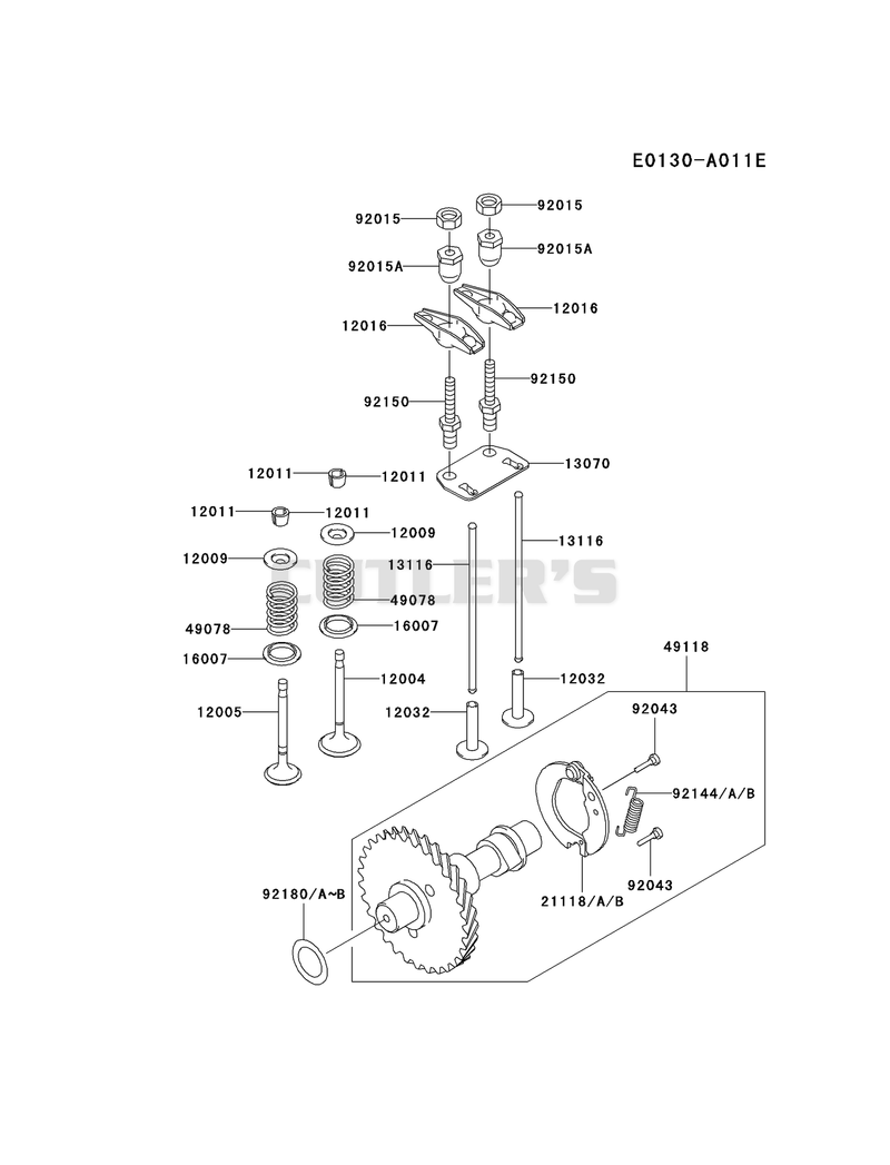 VALVE/CAMSHAFT