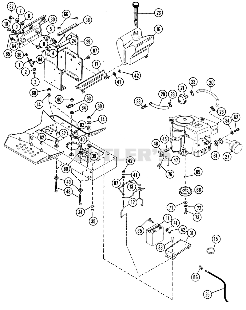 FUEL SYSTEM AND ELECTRICAL SYSTEM