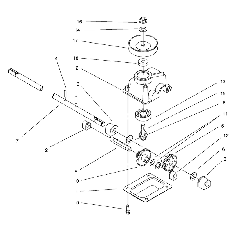 Gear Case Assembly
