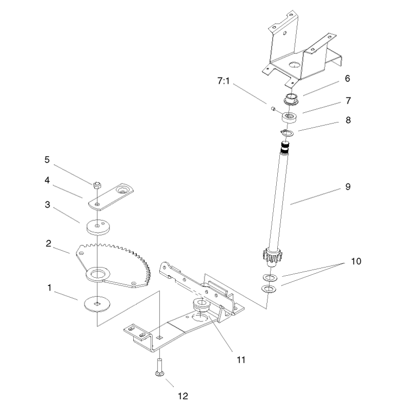 Lower Steering Assembly