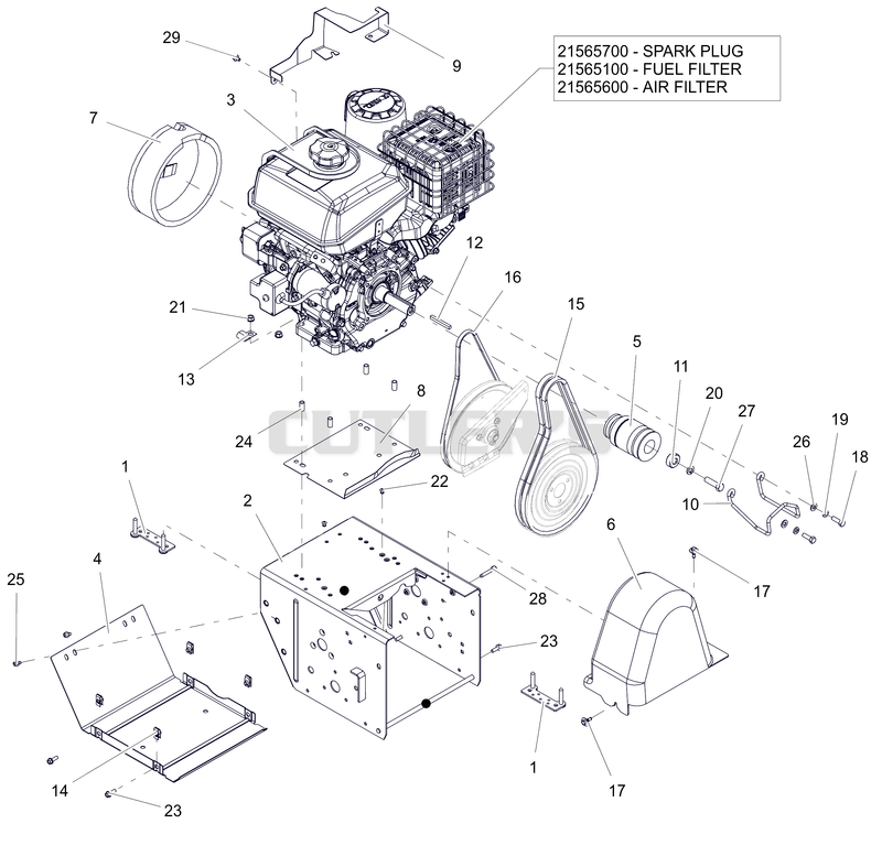 Engine & Frame