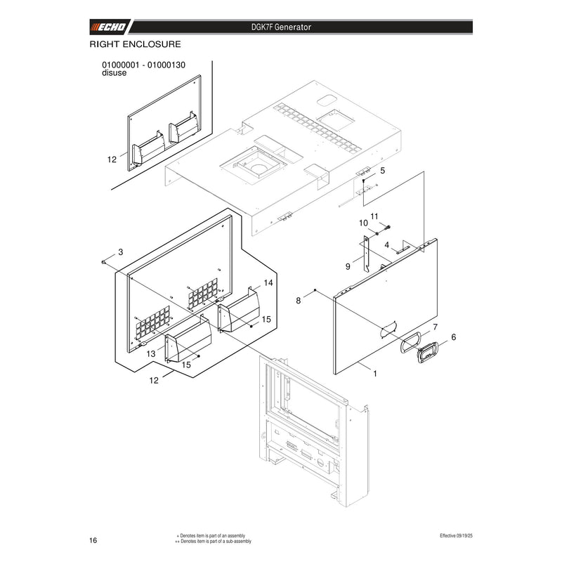 RIGHT ENCLOSURE