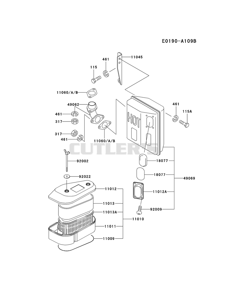 AIR-FILTER/MUFFLER