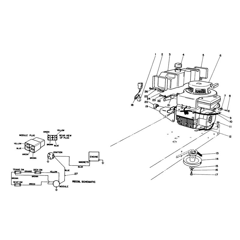 Engine Assembly (model No. 56138)