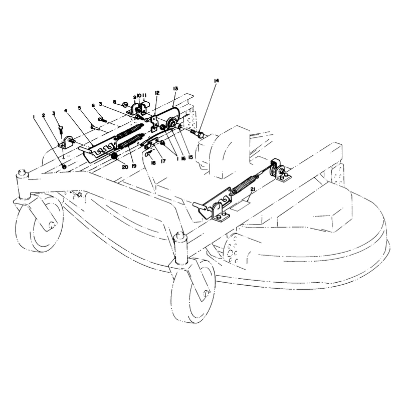Flotation Kit Model No 30759 Optionalfor Cutting Units Model No 30544 and 30752