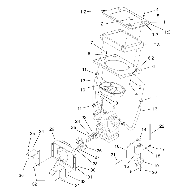 Cooling System Assembly