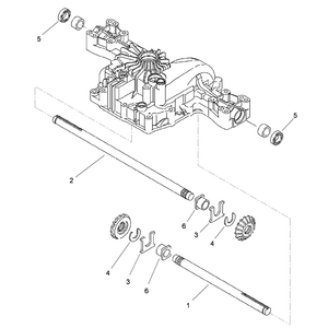 Axle Shaft Assembly Transmission Assembly No 114-3155