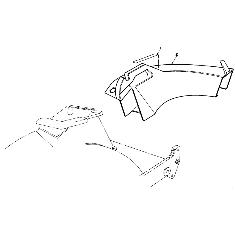 Side Discharge Chute Model No 59168 Optional