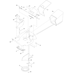Deck and Bagger Assembly