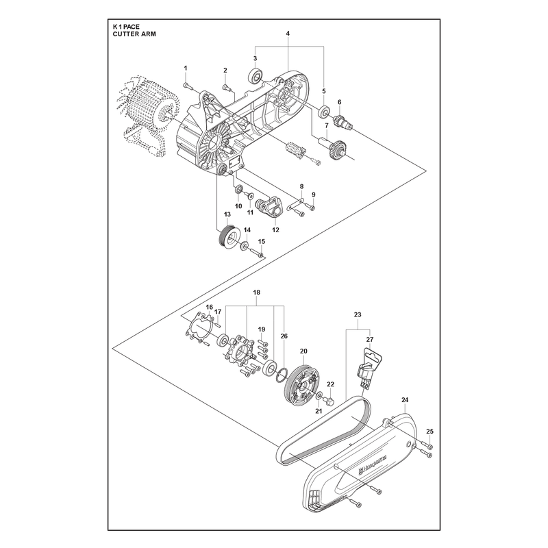 CUTTER ARM