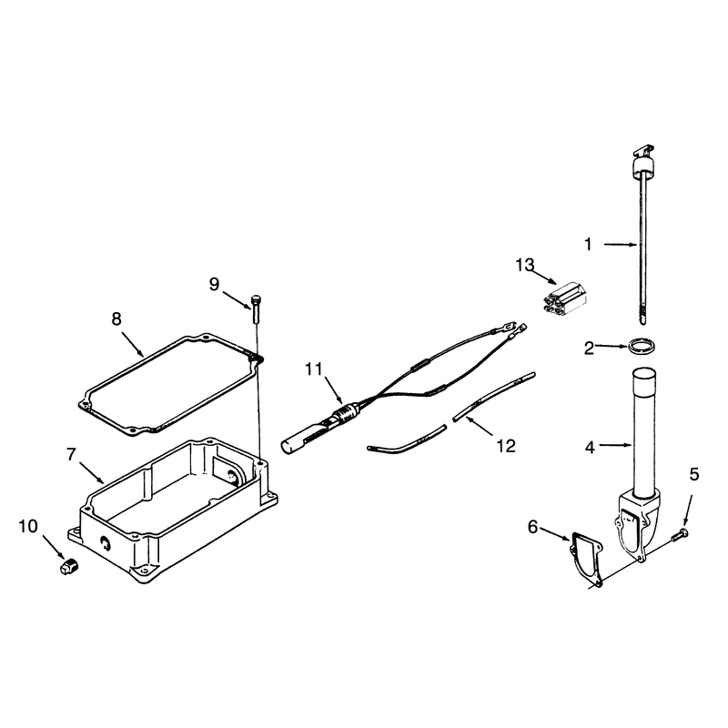 Oil Pan and Dipstick