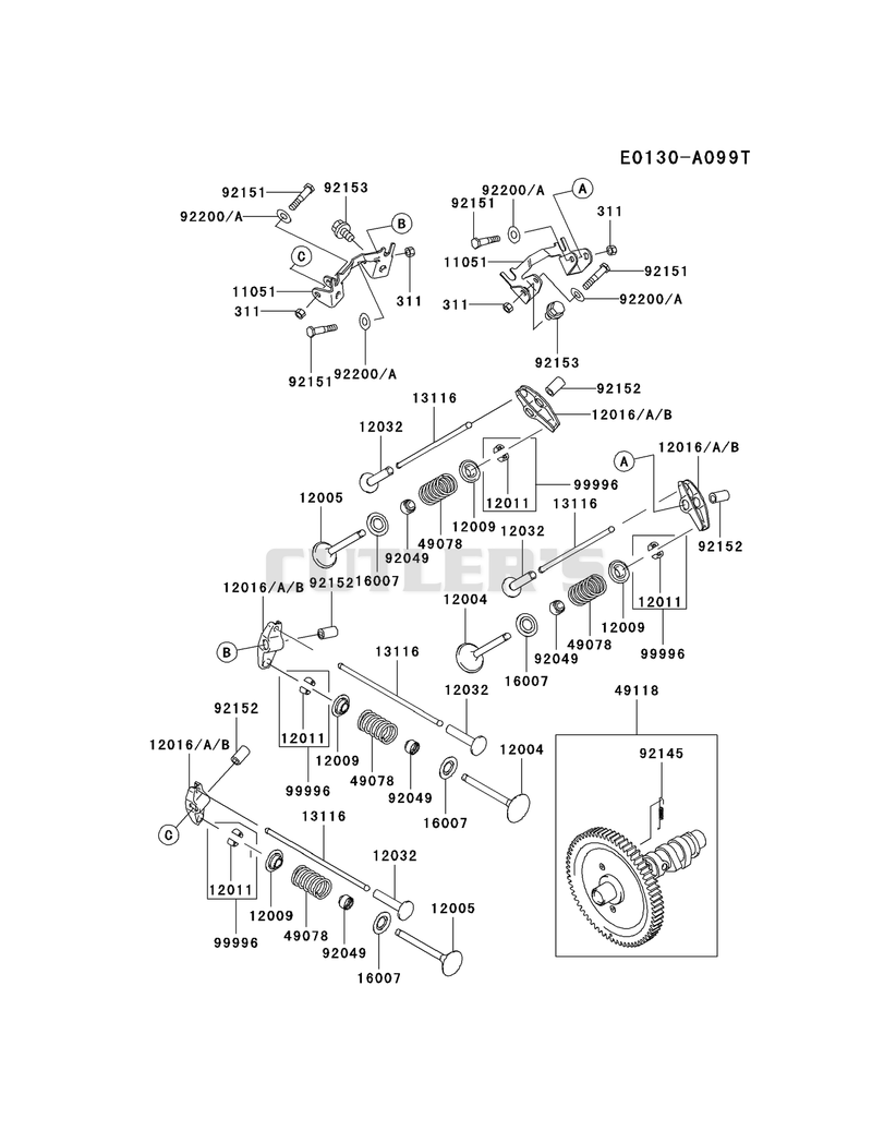 VALVE/CAMSHAFT