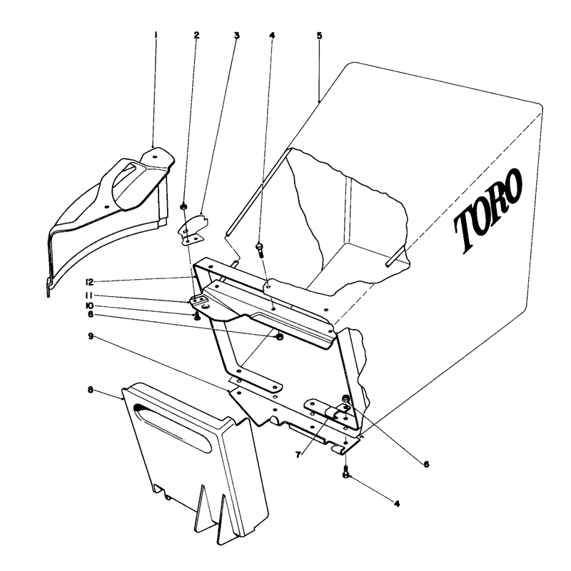 Grass Bag Assembly