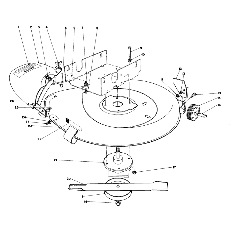 Mower Housing Assembly