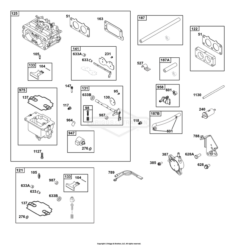 Carburetor and Fuel Supply Group