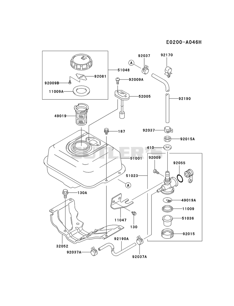 FUEL-TANK/FUEL-VALVE