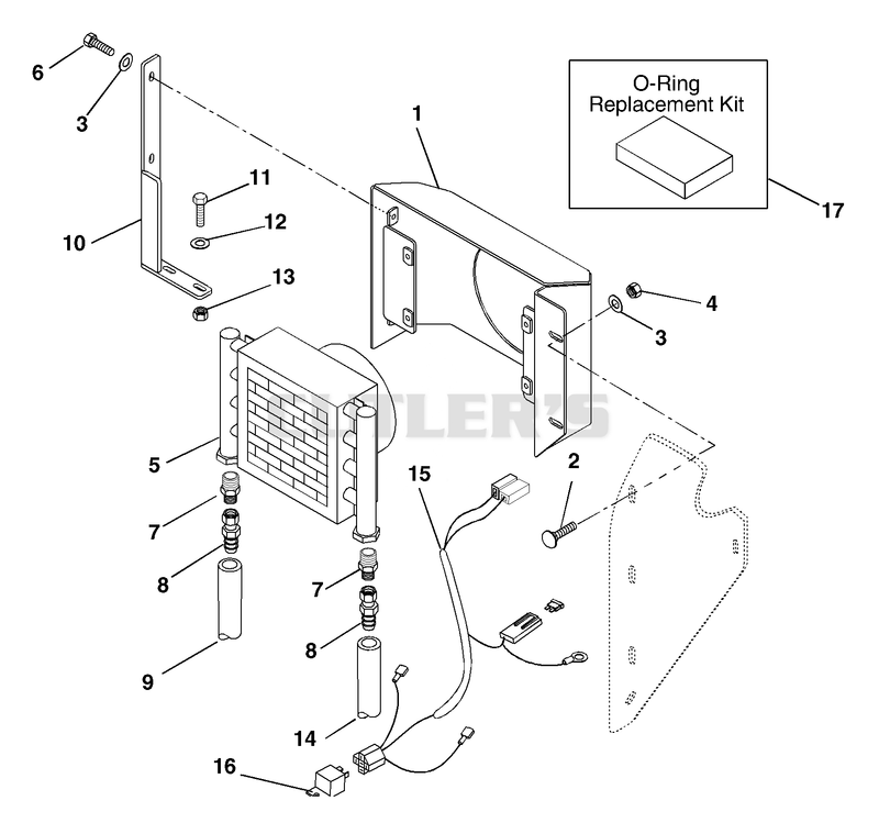 Hydraulic Oil Cooler