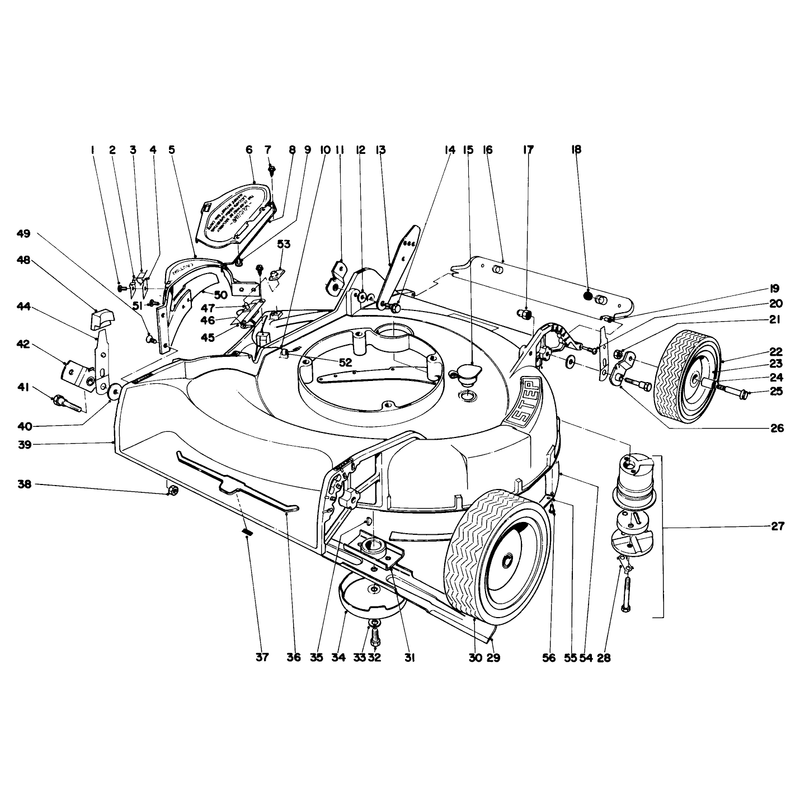 Housing Assembly Model No 18208