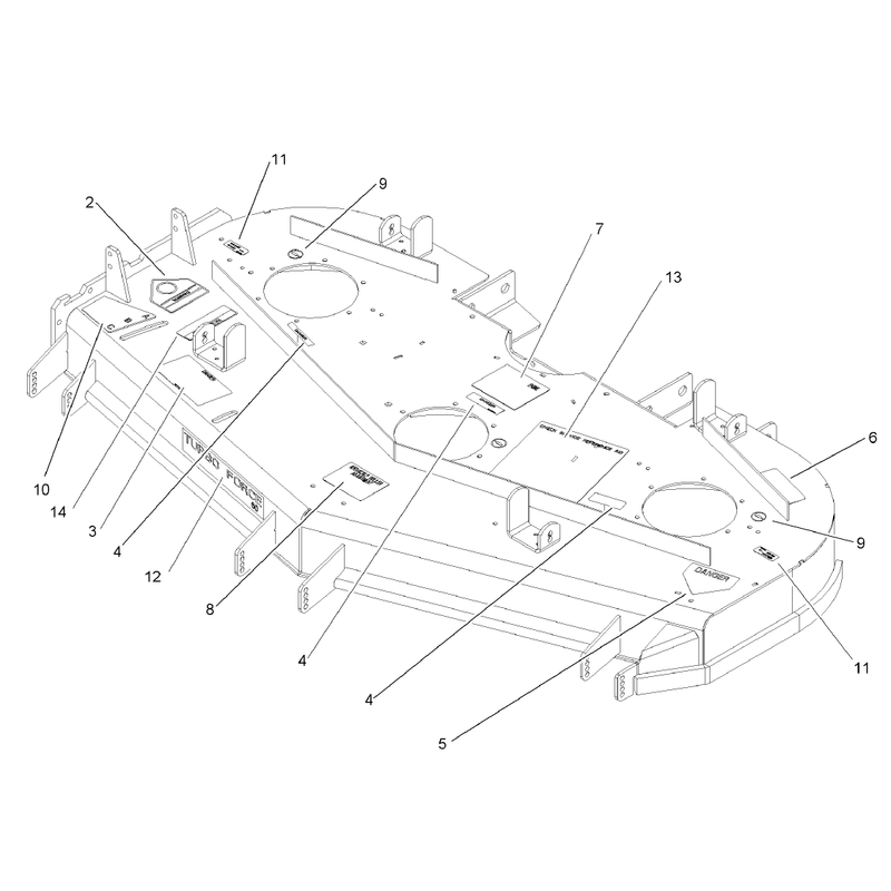 Deck Assembly No 107-1624