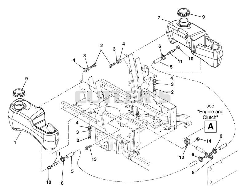 Fuel Tanks And Hoses