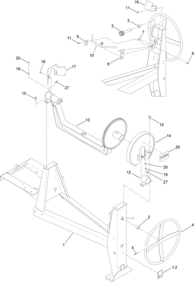 Frame and Yoke Assembly