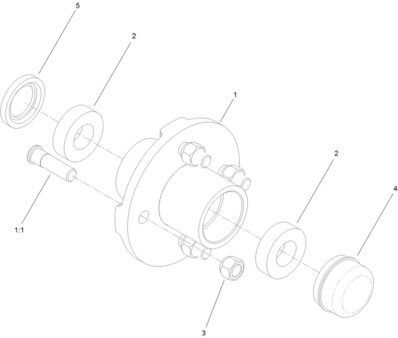 Hub Assembly No 139 1328