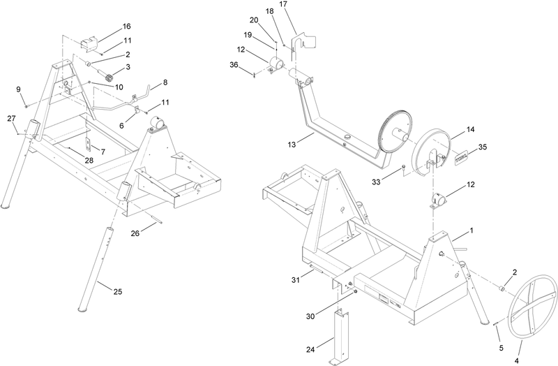 Main Frame Assembly