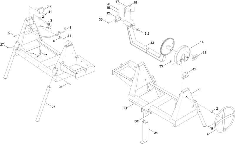 Main Frame Assembly