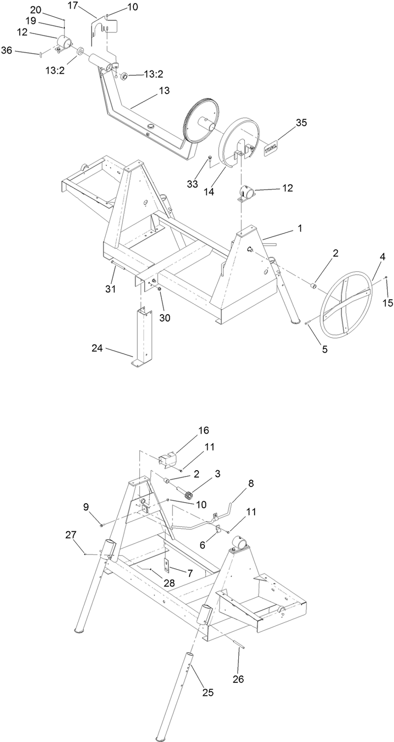 Main Frame Assembly