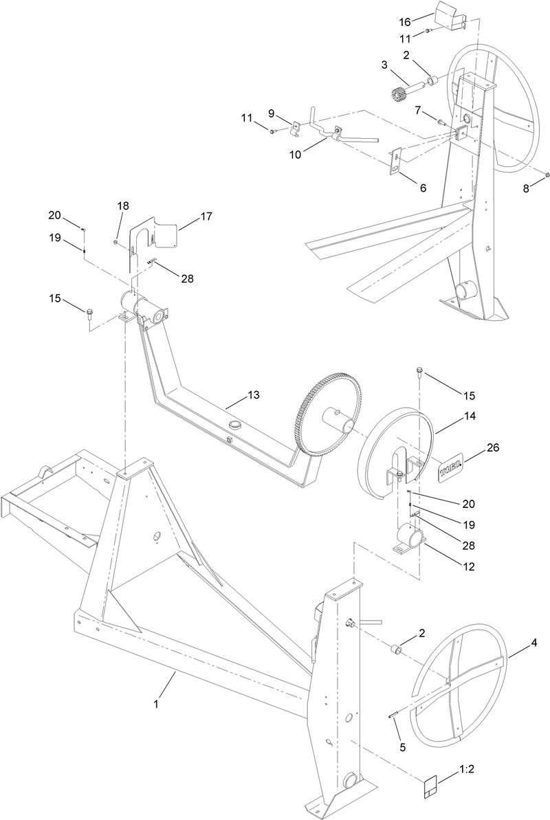 Frame and Yoke Assembly