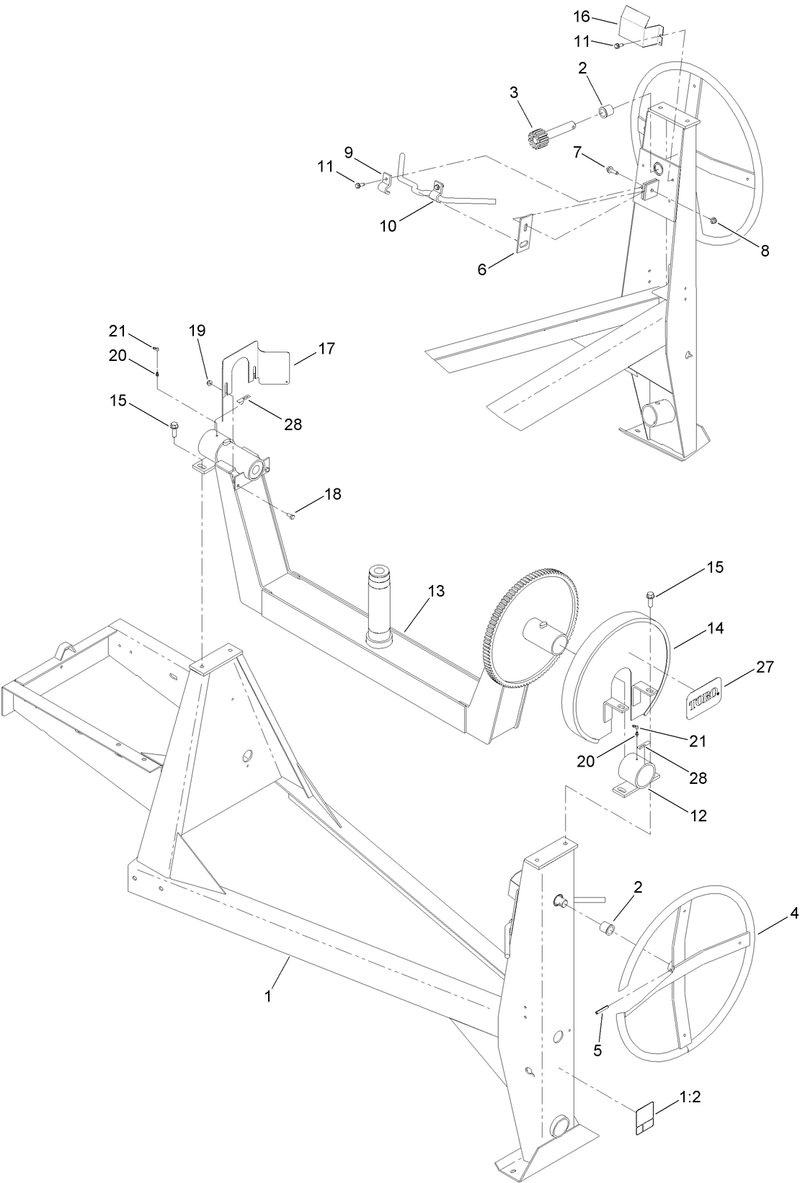 Frame and Yoke Assembly