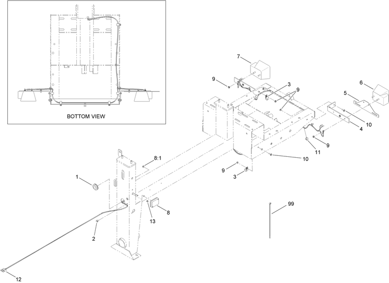 Trailer Lights Assembly
