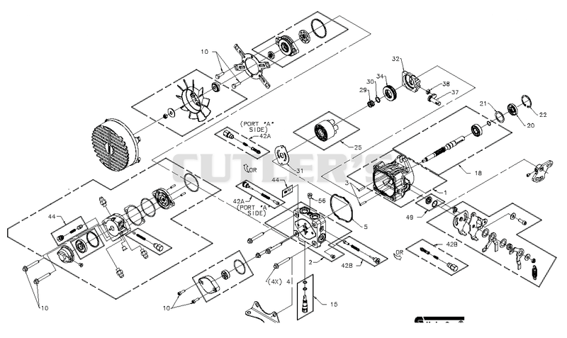 Hydro-Gear Hydrostatic Pump