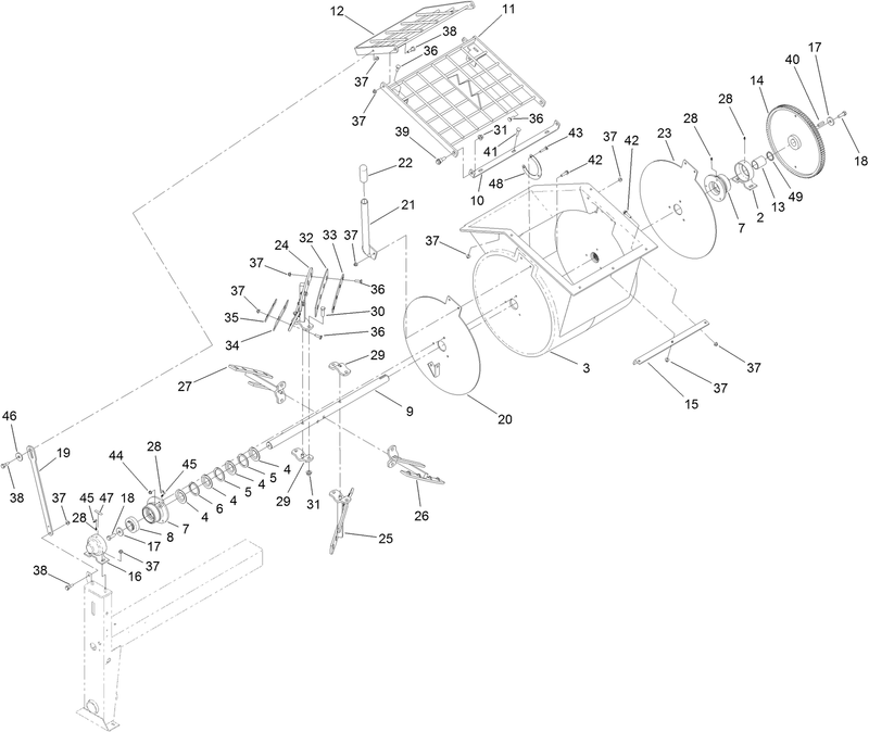 Mixing Tub Assembly