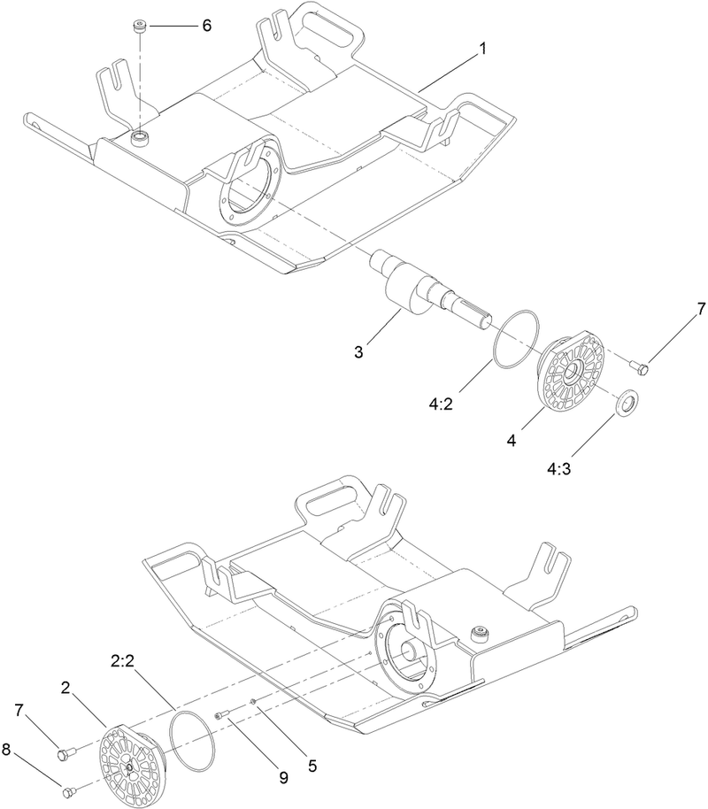 Base Assembly No 125-6236