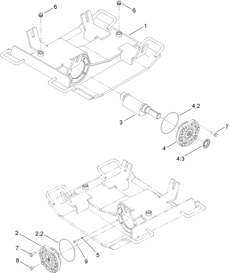 Base Assembly No 125-6237
