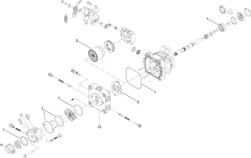 Hydraulic Piston Pump Assembly No ST50957