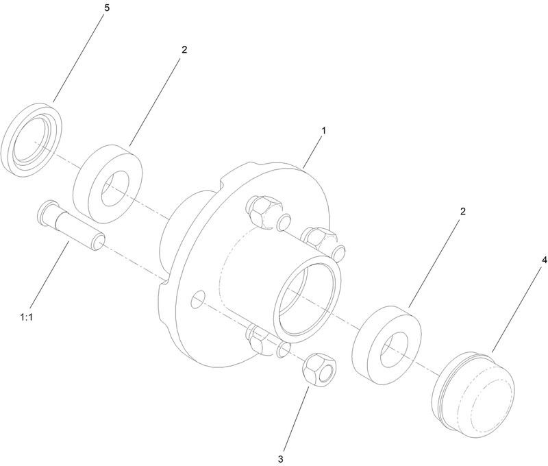 Hub Assembly No 139 1328