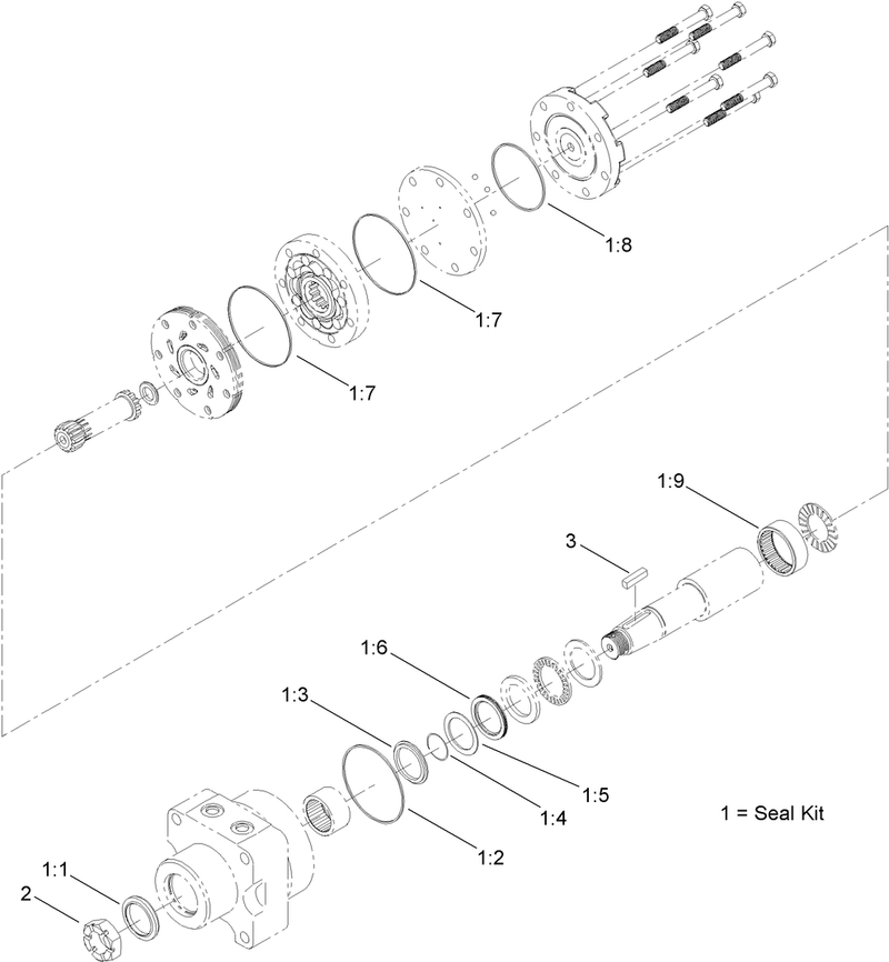 Hydraulic Motor Assembly No ST50926.gif