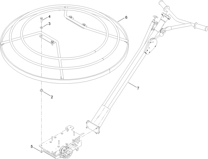 46 Inch Standard Handle and Guard Assembly.gif