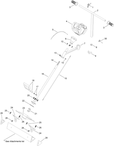 VS 70 Screed Assembly