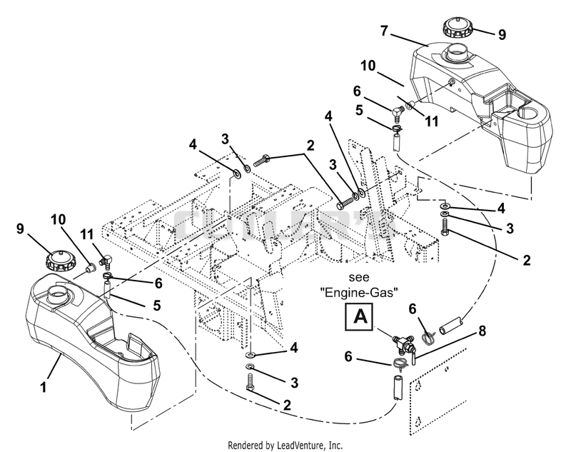 Fuel Tanks And Hoses - Gas