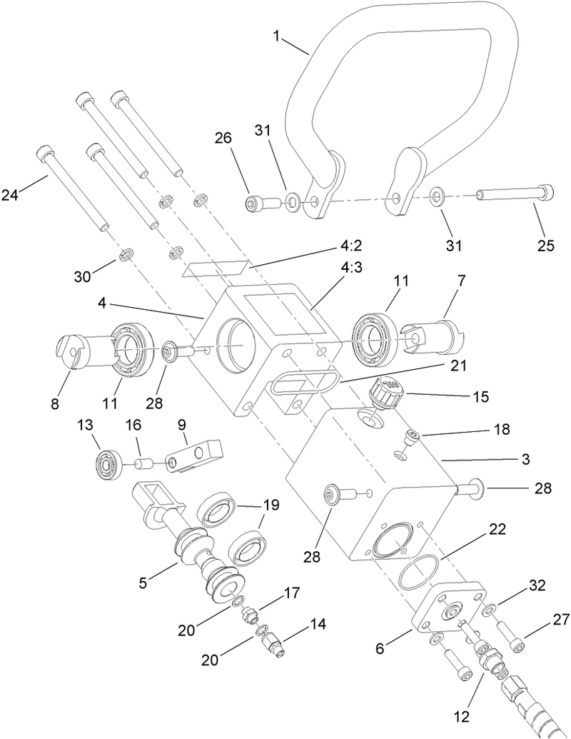 Control and Handle Assembly